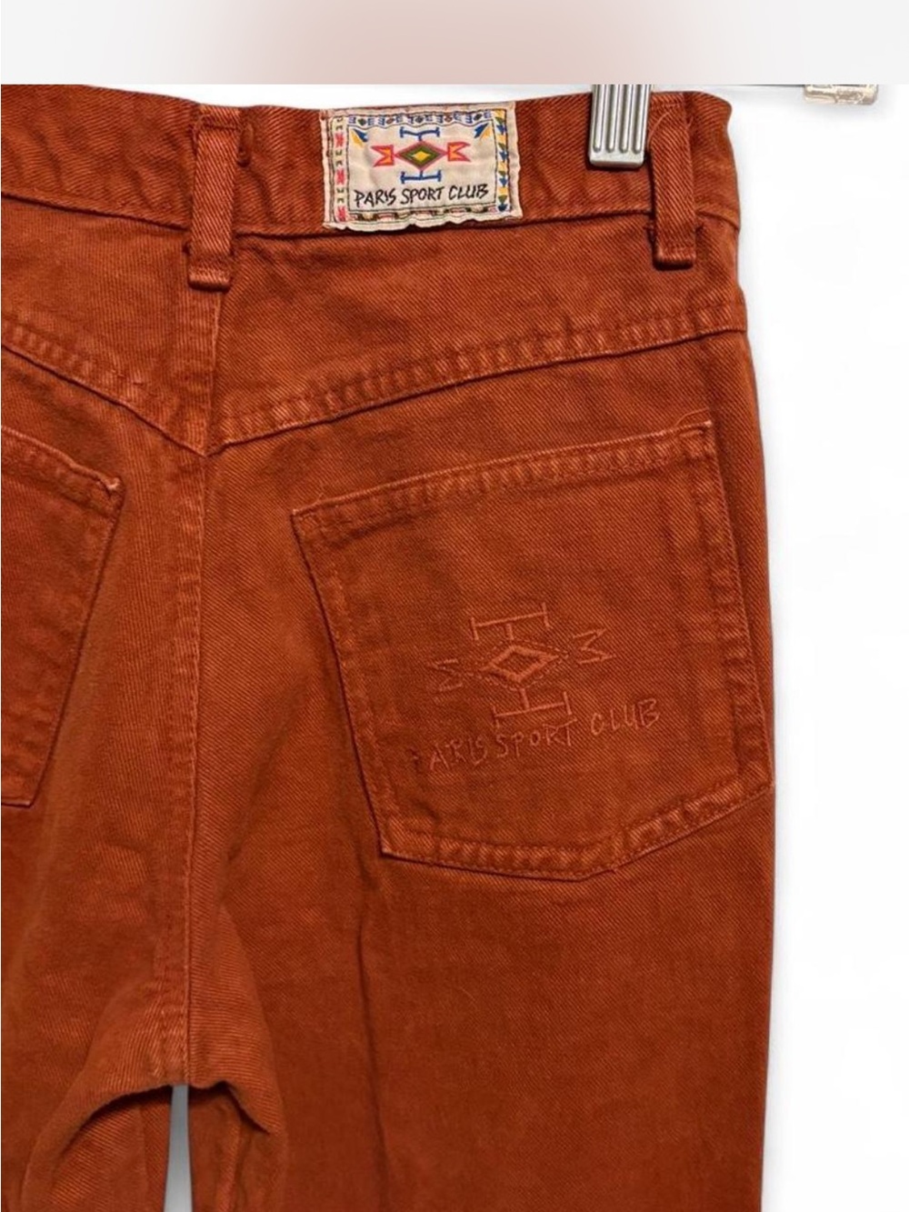 Women's Vintage 70's Pants in Rust
